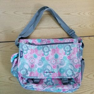 J World Terry Messenger Bag,