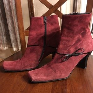 #21 - Coup D'etat Maroon leather upper size 8