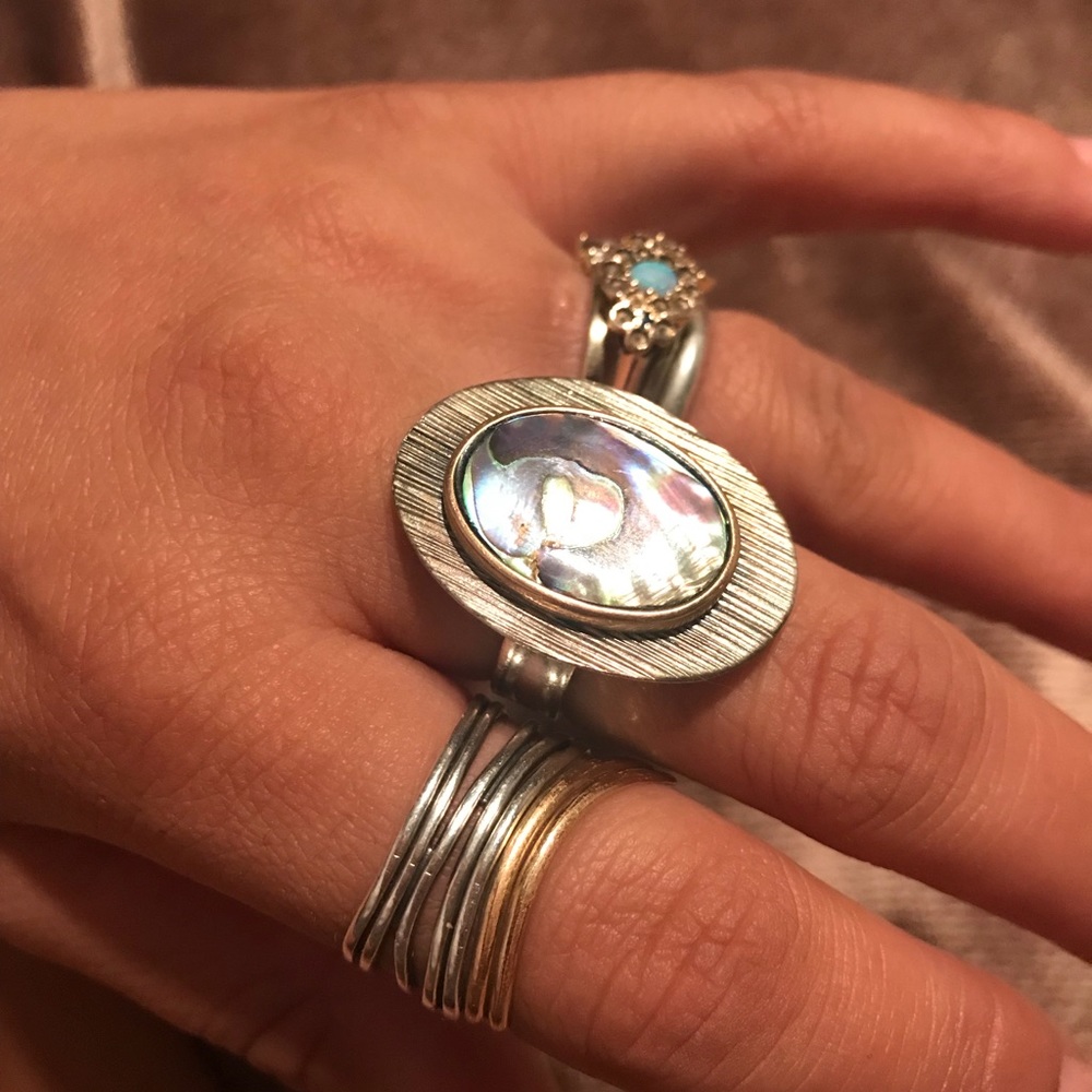 Sterling Silver Opal ring