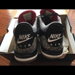 Jordan 3 retro size 11 black cement