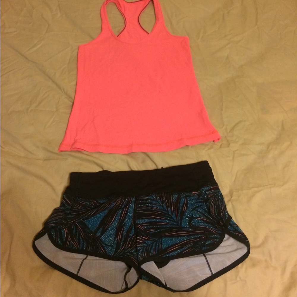 🌴🌺TROPICAL LULULEMON SET🌺🌴