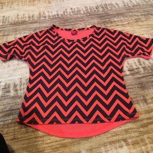 Fun girly shirt blouse, size 7/8