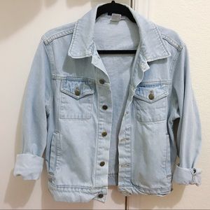 Unisex American Apparel denim jacket