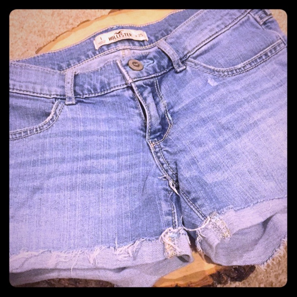 Hollister California jeans denim shorts size 1 w25