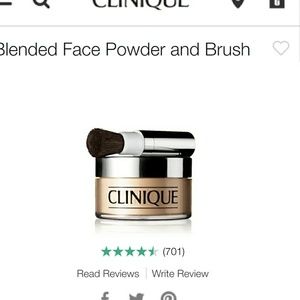 Clinique Face Powder and Brush