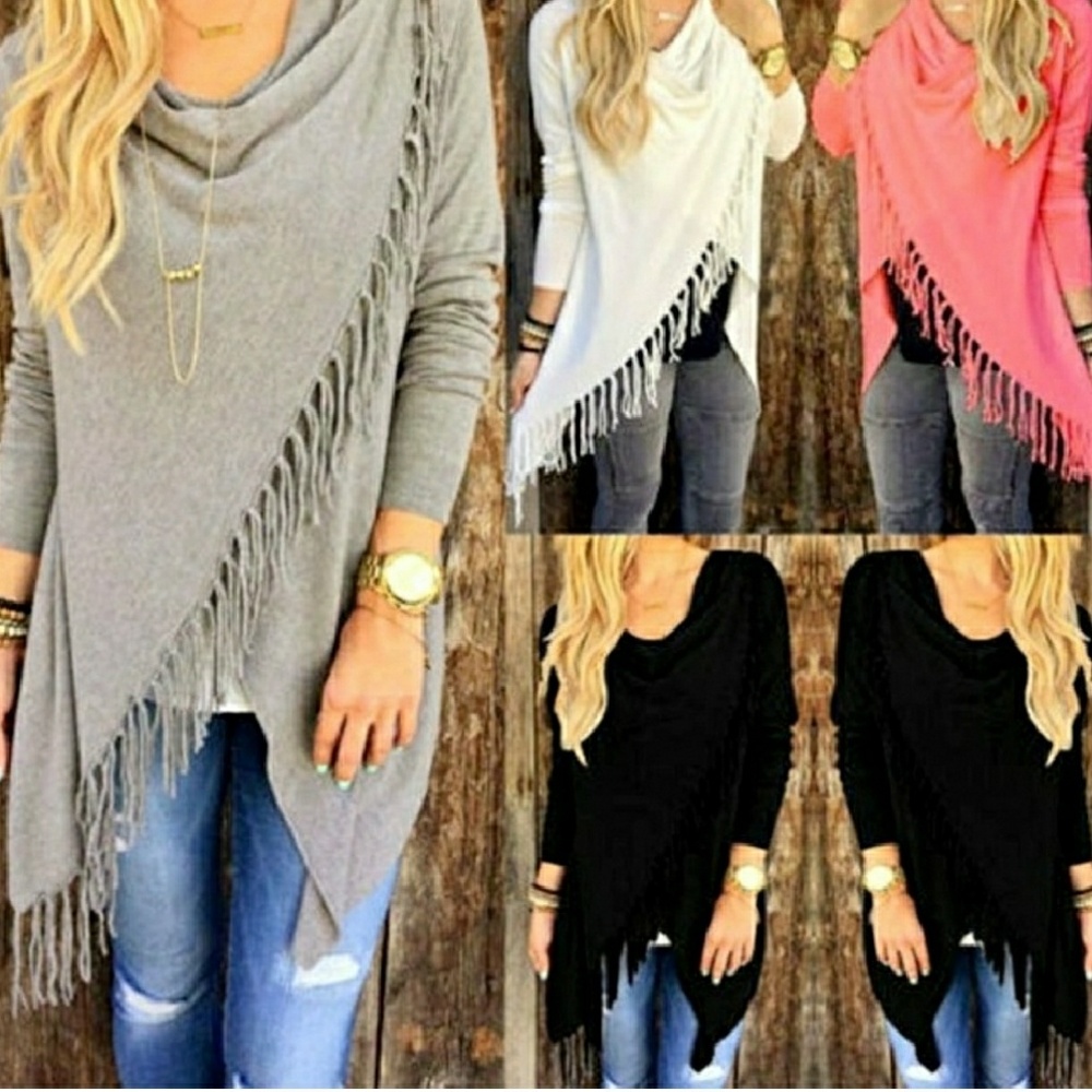 🔥1 coral left sale🔥Poncho  shirt