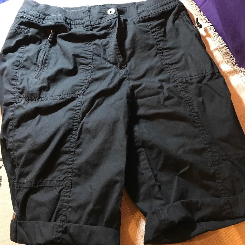 Chico's cotton-spandex board shorts