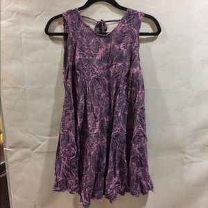 Urban Outfitters Purple Paisley Dress