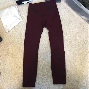 Lululemon high times burgundy 4