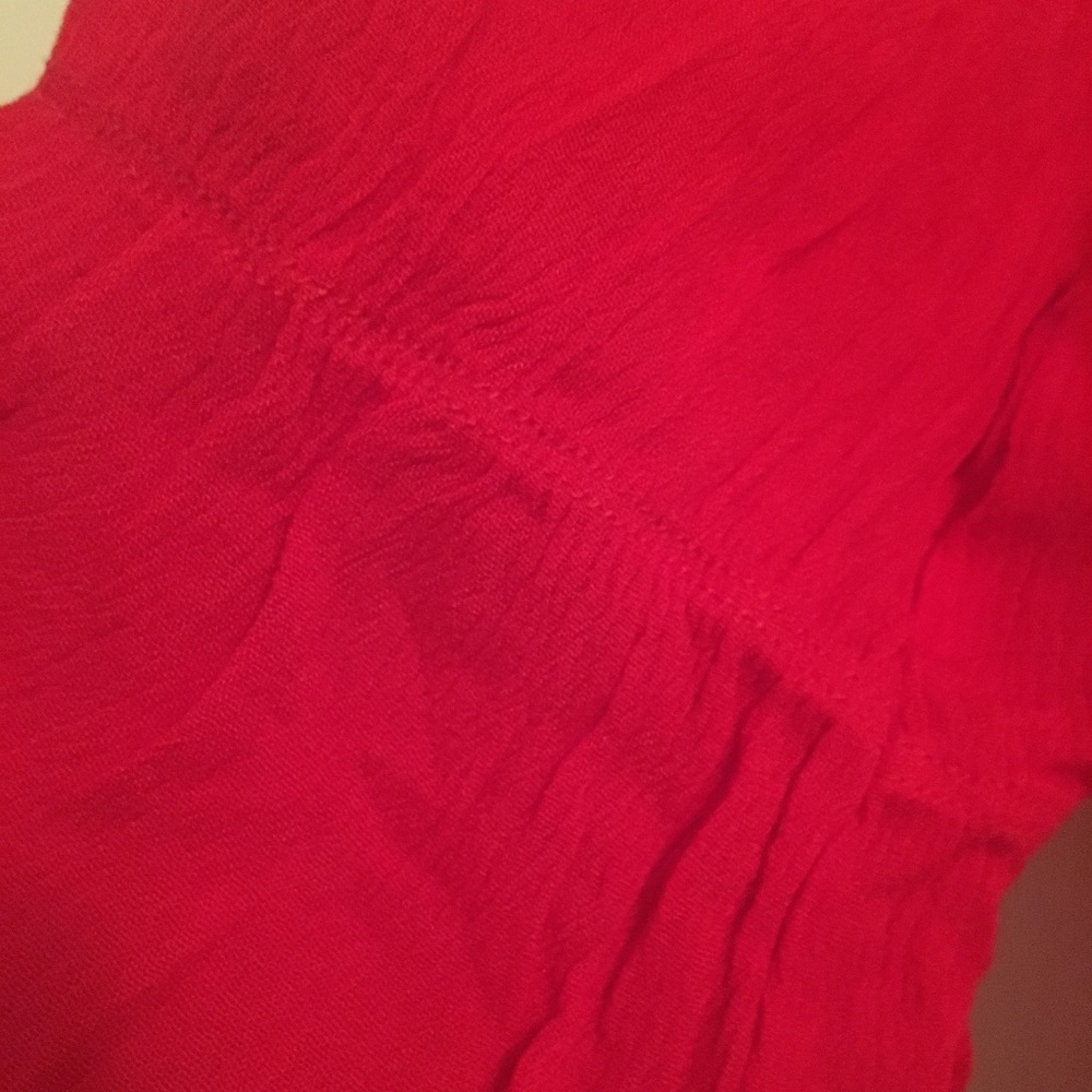 Off the shoulders dress / tunic with pompon tassel - Picture 7 of 7