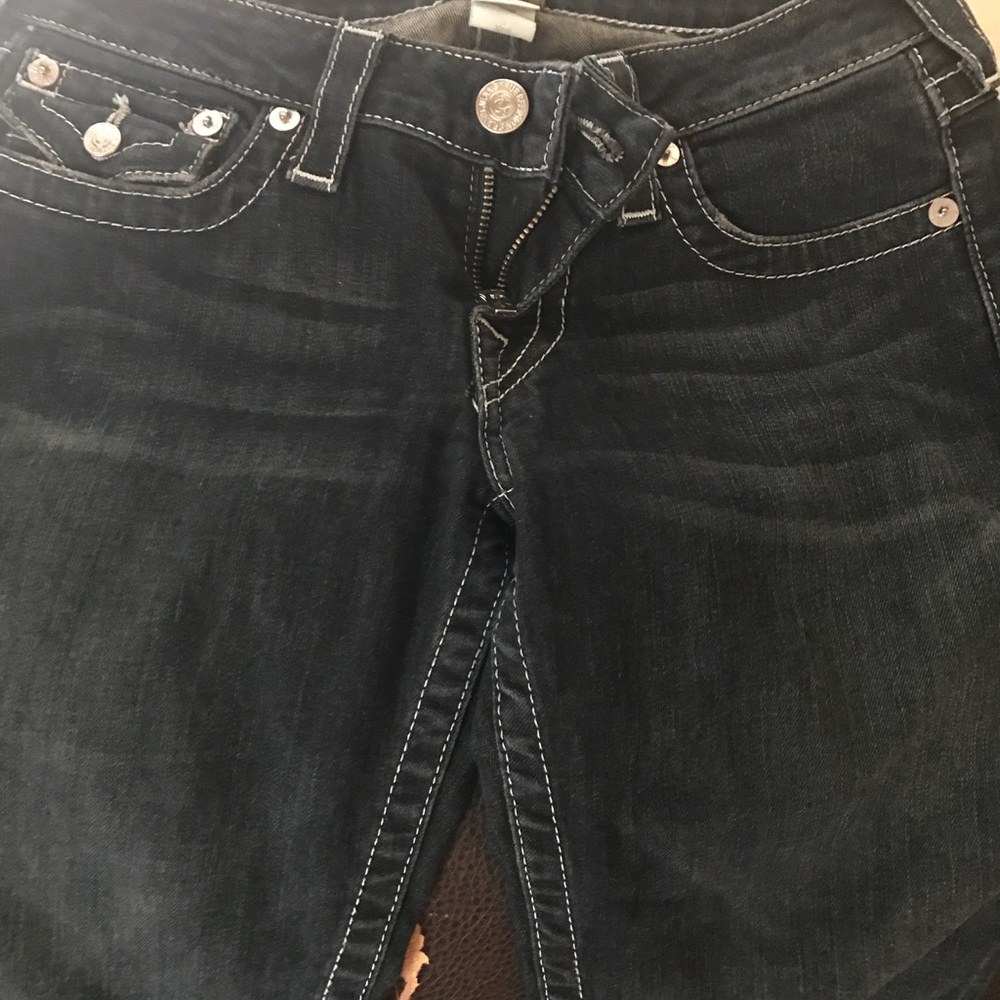 True religion size 28 straight leg