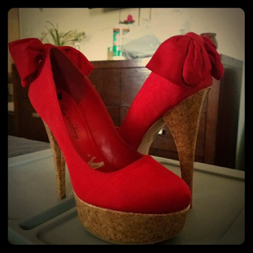 Red shoes