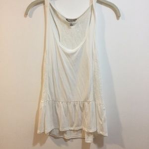 American Eagle white tank