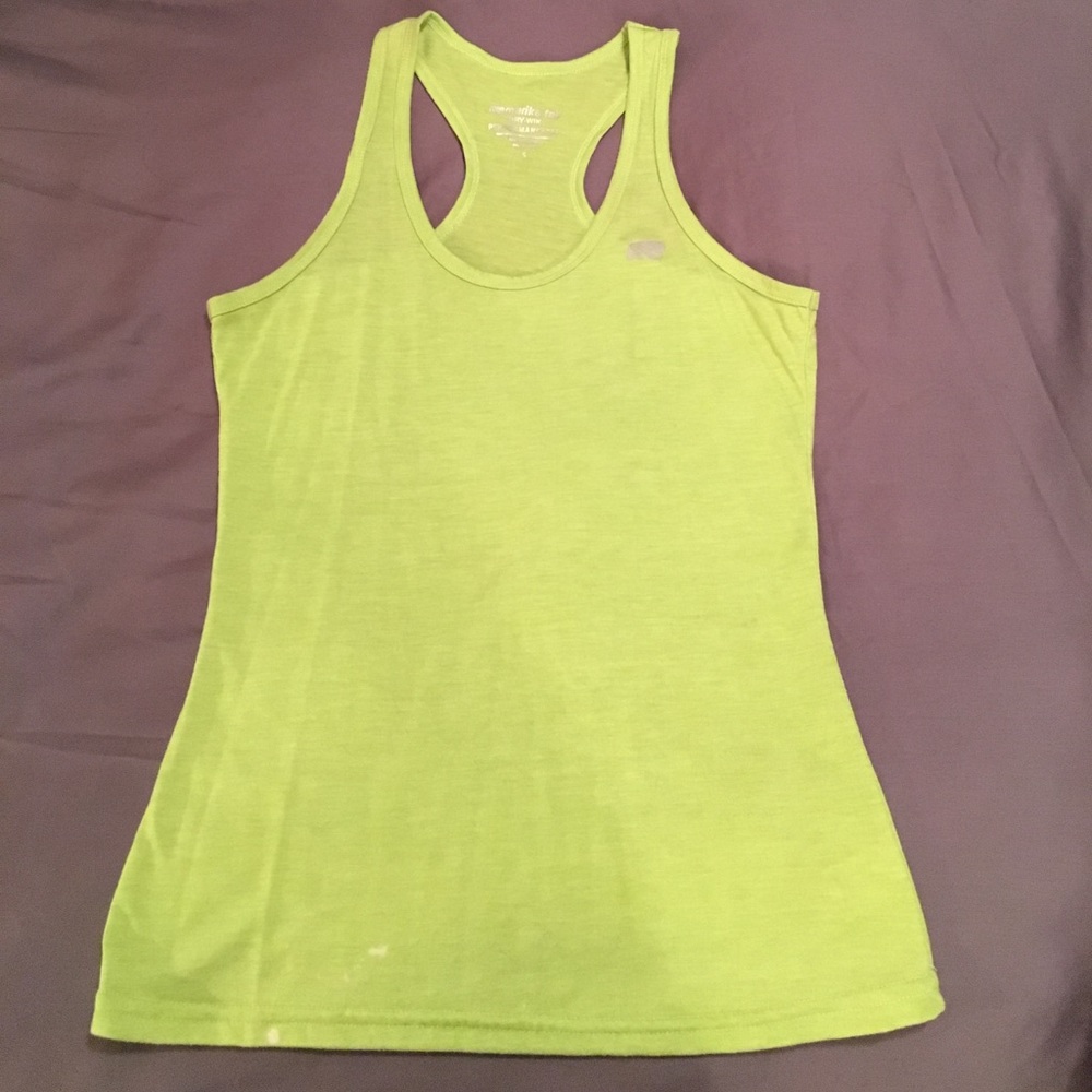 Lime Green Marika Tek Tank Top