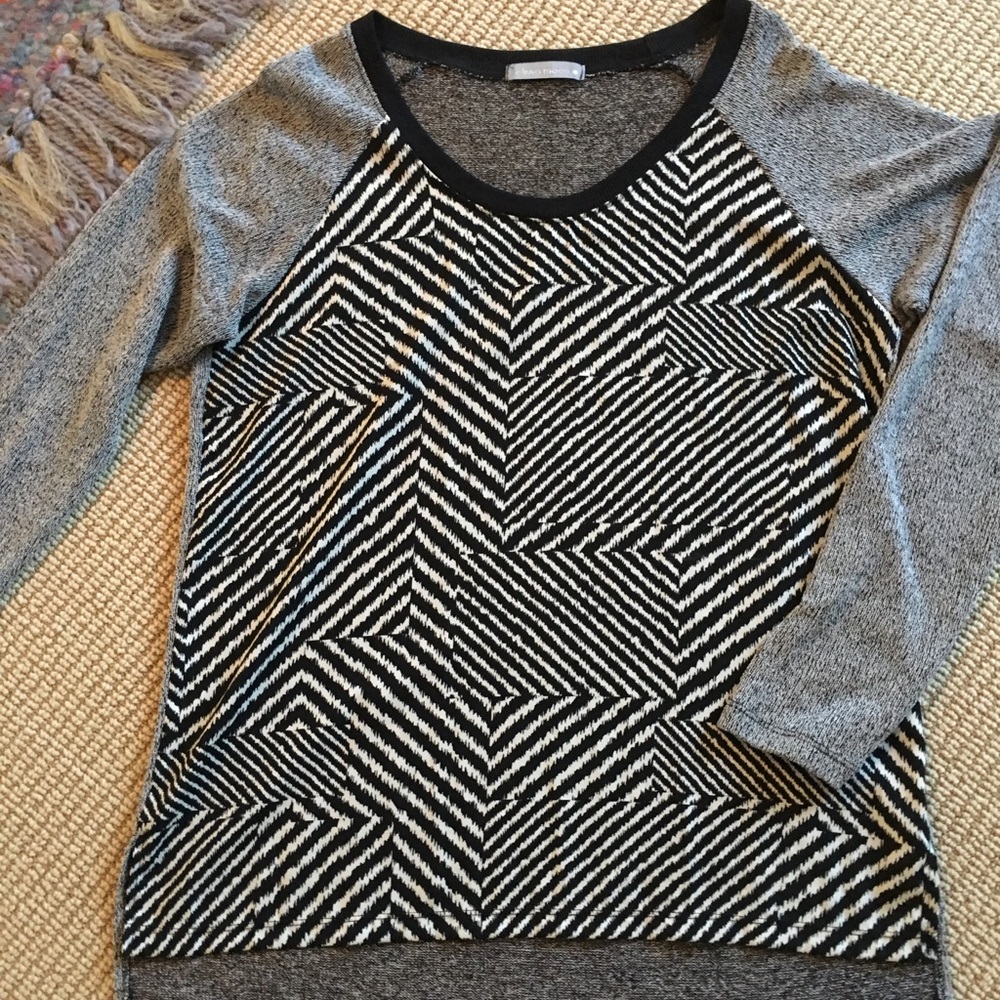 Olivia Moon Pullover sweater -Zebra Print