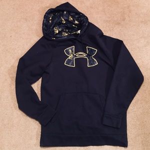 Fleece hoodie pullover.