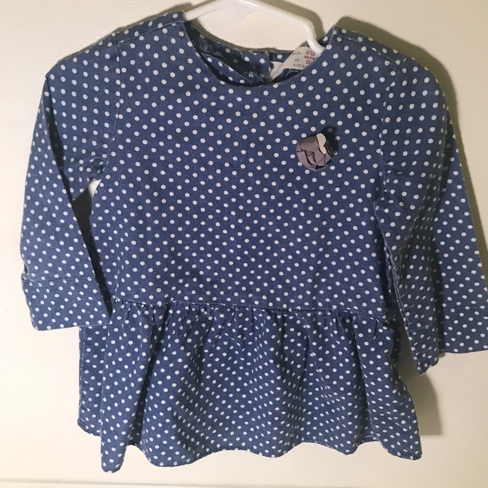ZARA polka dot dress