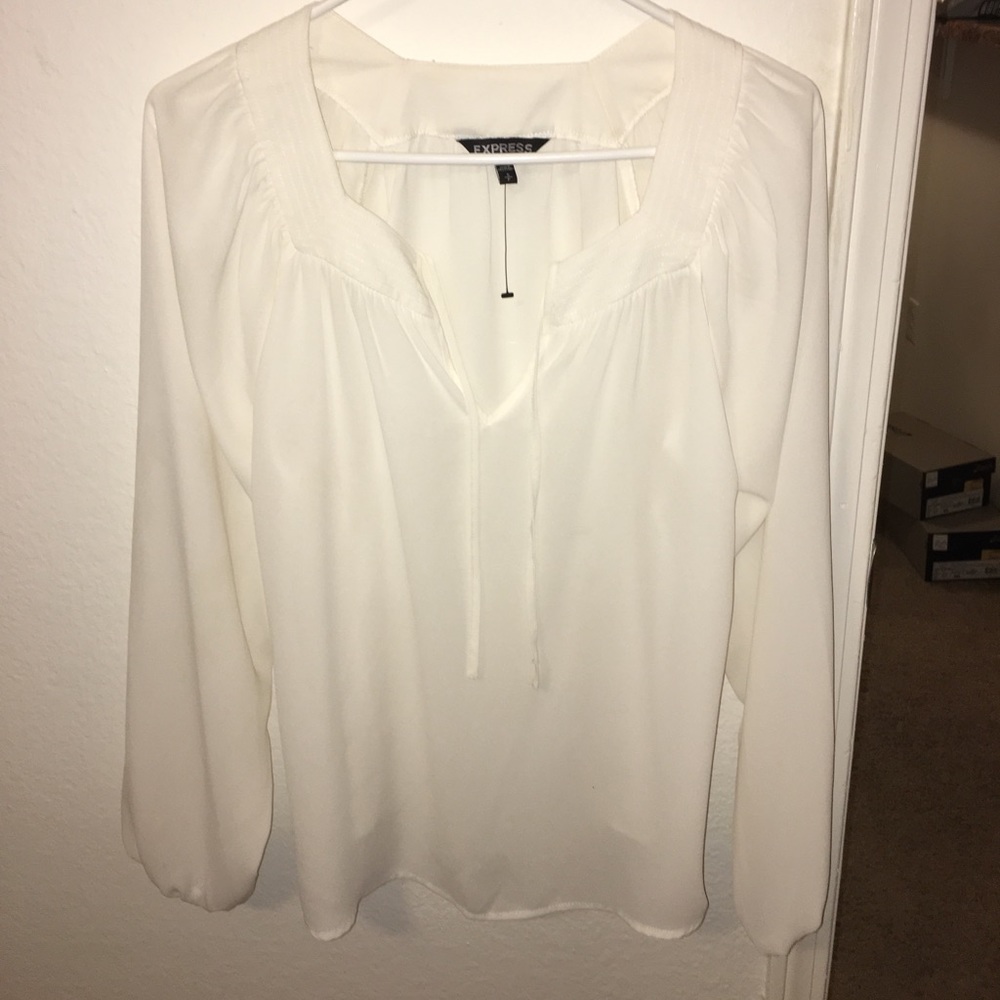 Express white blouse