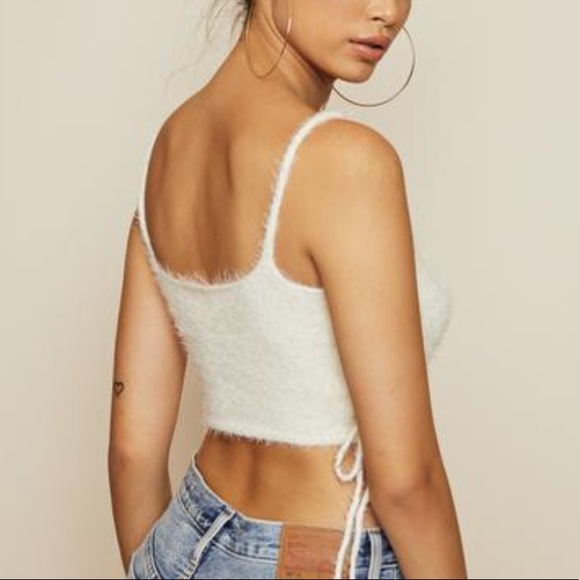 Lace Up Sweater Tank - Picture 5 of 5