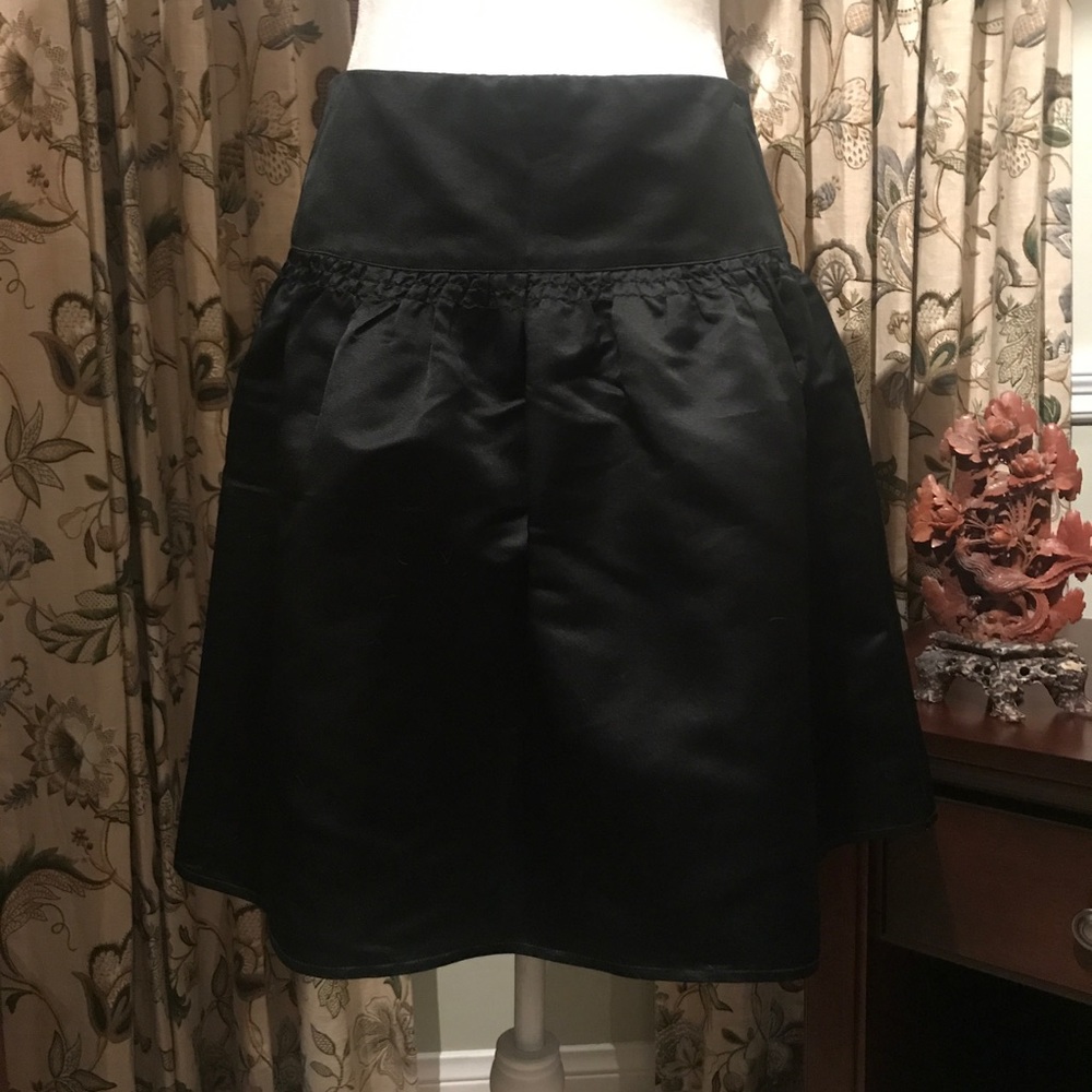 Nanette Lepore Satin Short Ball Skirt