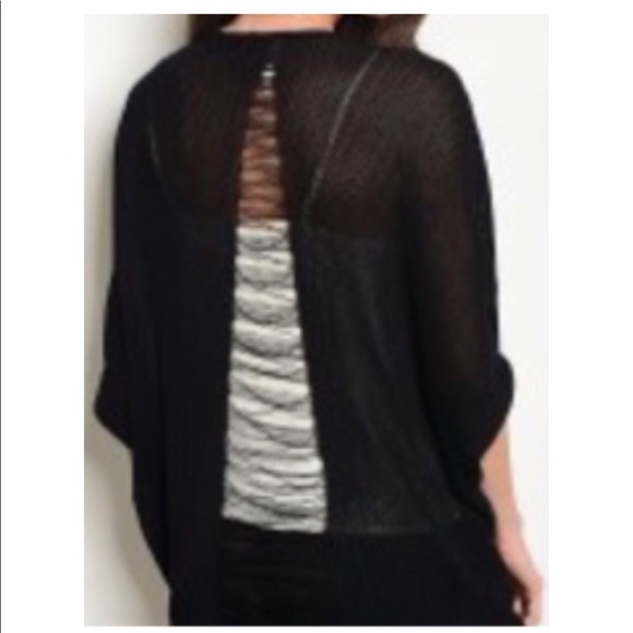 Charcoal Distressed Cardigan - Picture 5 of 5