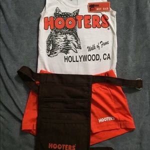 Complete Hooters girl uniform