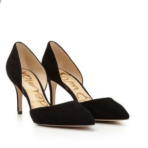 Sam Edelman Telsa, black suede 7, only worn 3x