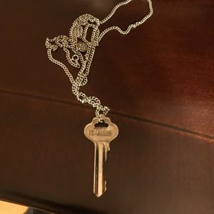 The Giving Key “fearless” necklace
