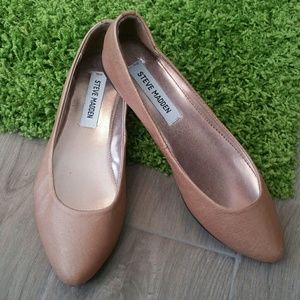 Steven Madden leather flats