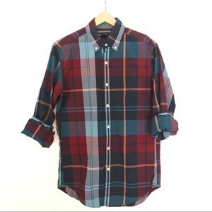 J Crew Tartan Button Up Plaid