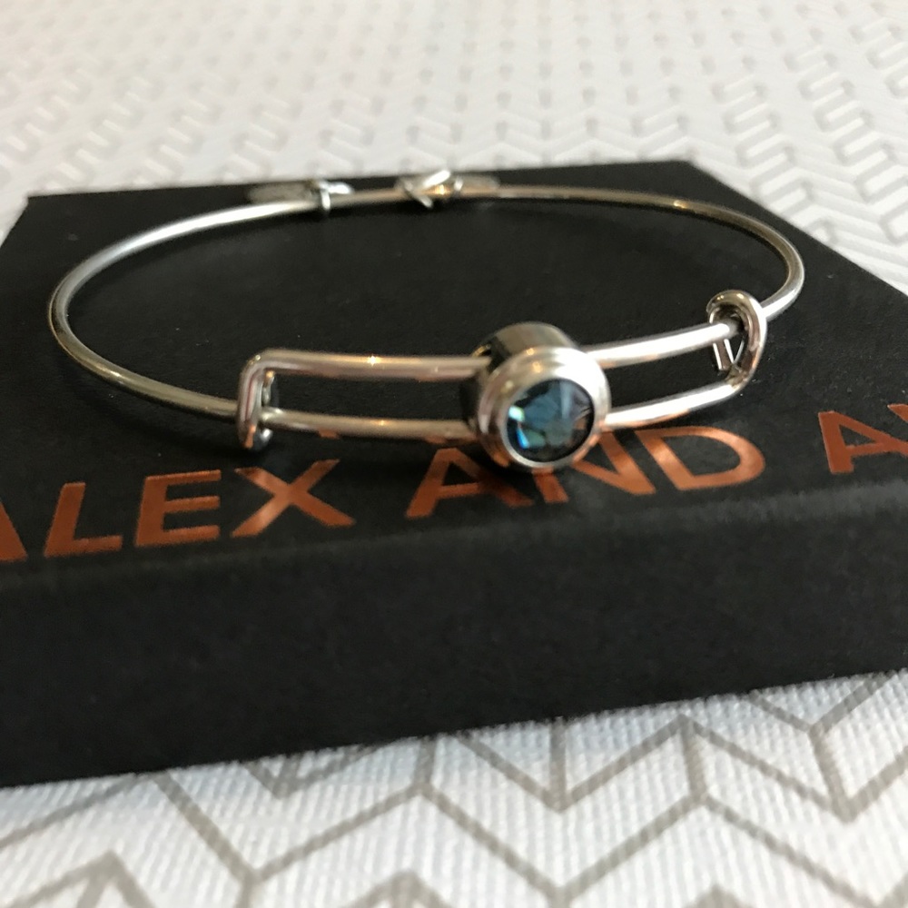 RARE Alex And Ani Sacred Studs Bangle