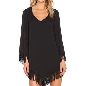 Mumu fringe dress. Never worn.