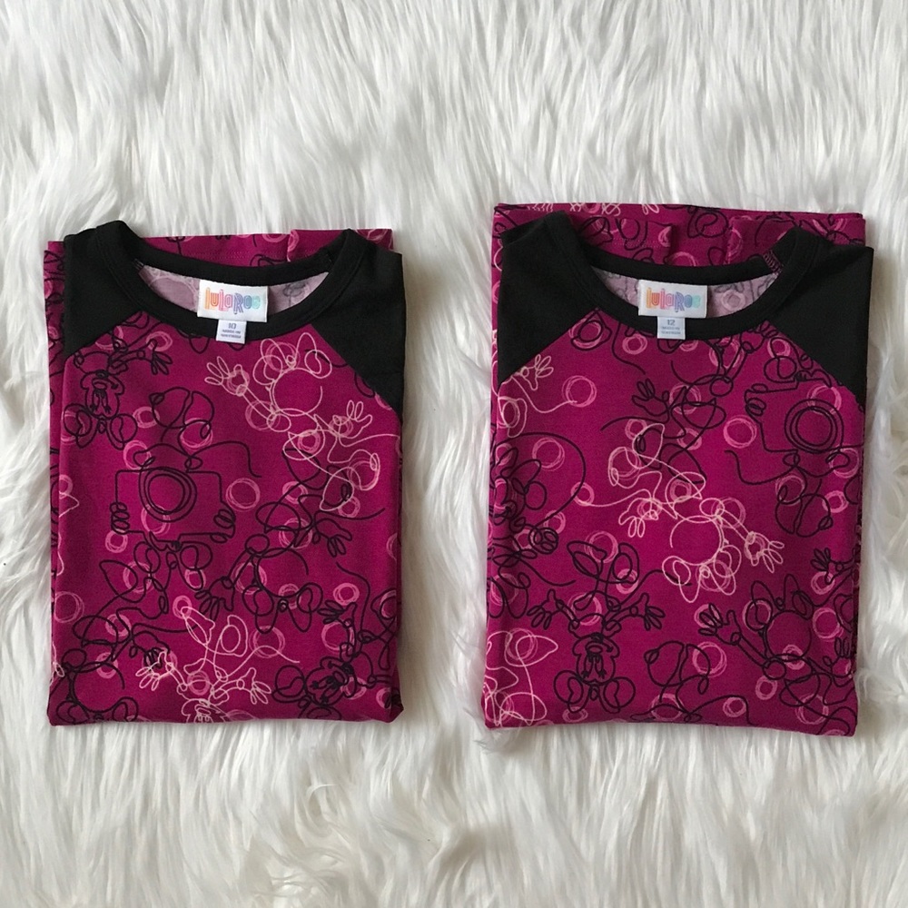 Matching Minnie Mouse Sloans, Sz 10 and 12