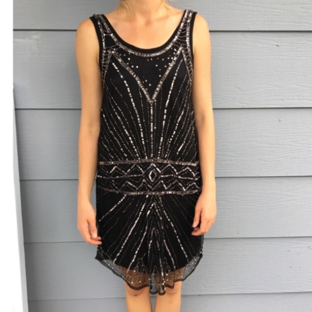 Black and Silver party dress
