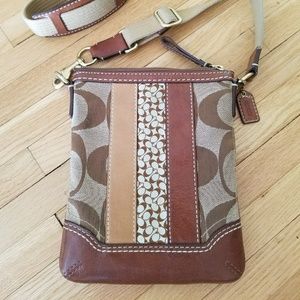 Coach crossbody messenger bag