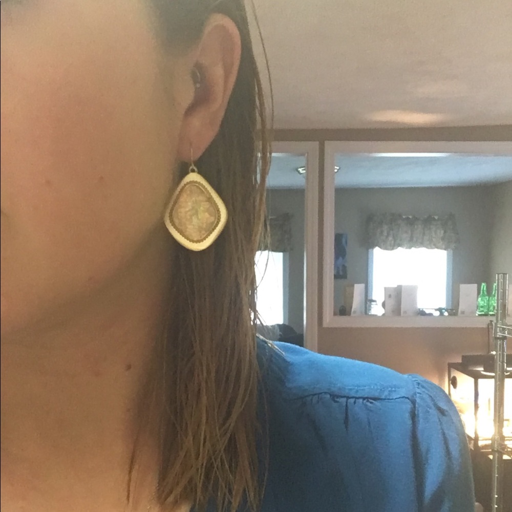 Gemstone earrings