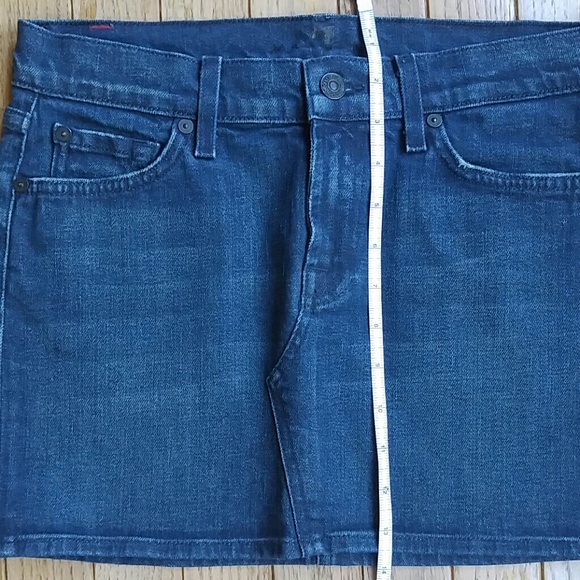 7 For All Mankind Denim Skirt - Picture 6 of 8