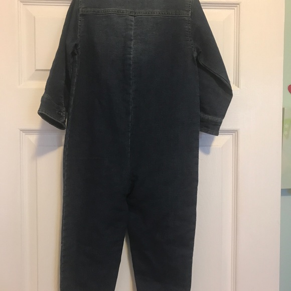 First Impressions Toddler Denim Romper - Picture 4 of 5