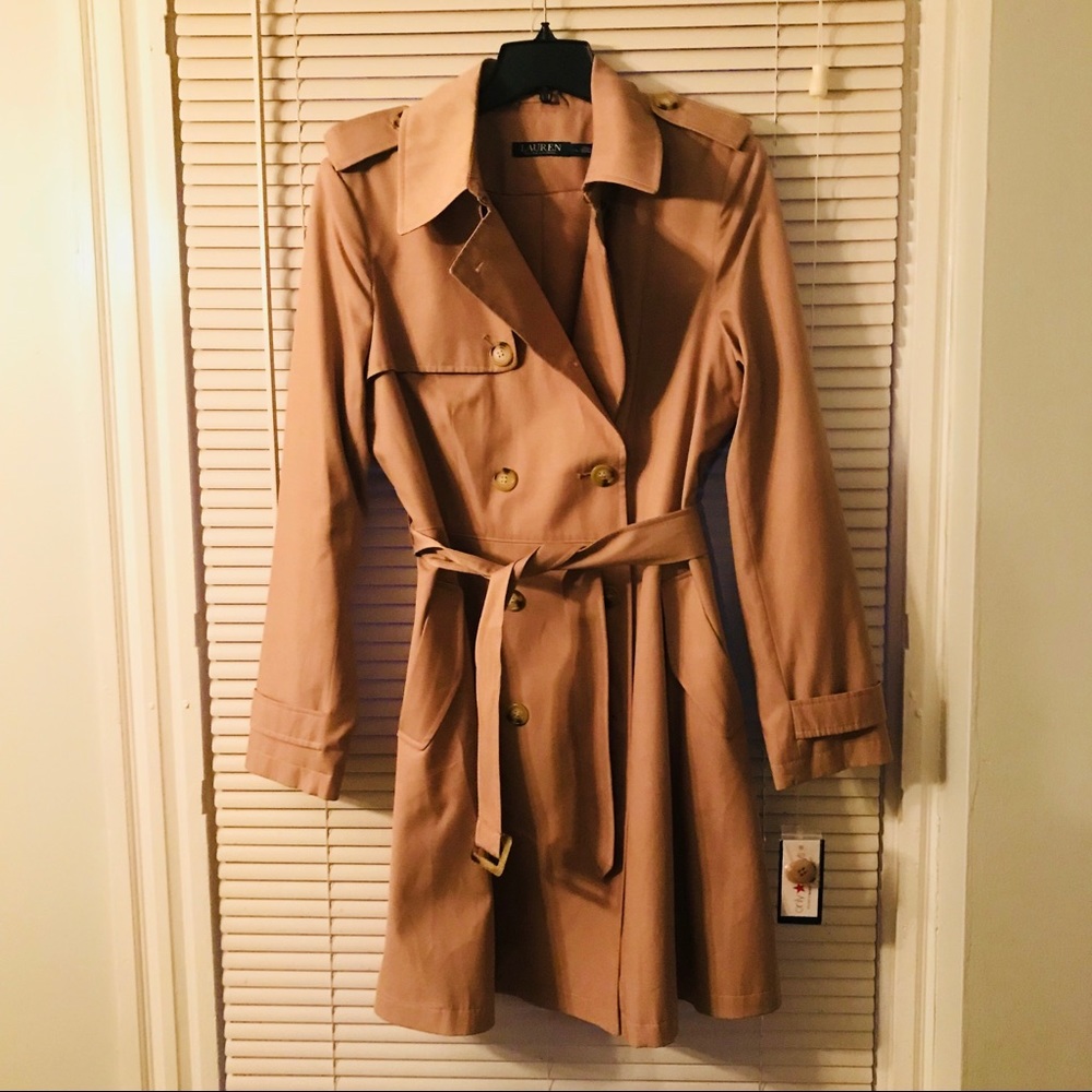 Beautiful Tan NWT Trench Coat