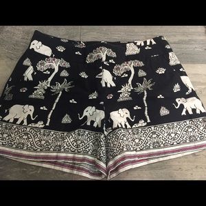 NWT adorable elephant shorts from Loft.