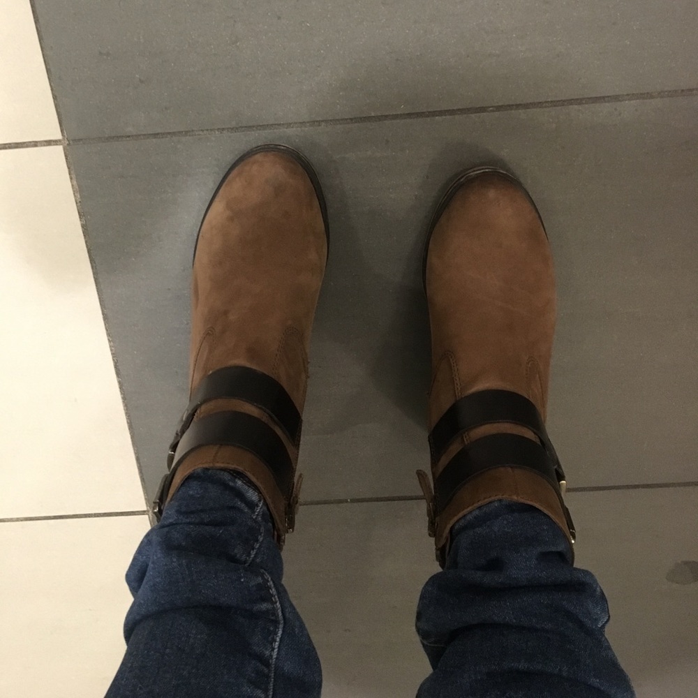 Steve Madden ankle boots!