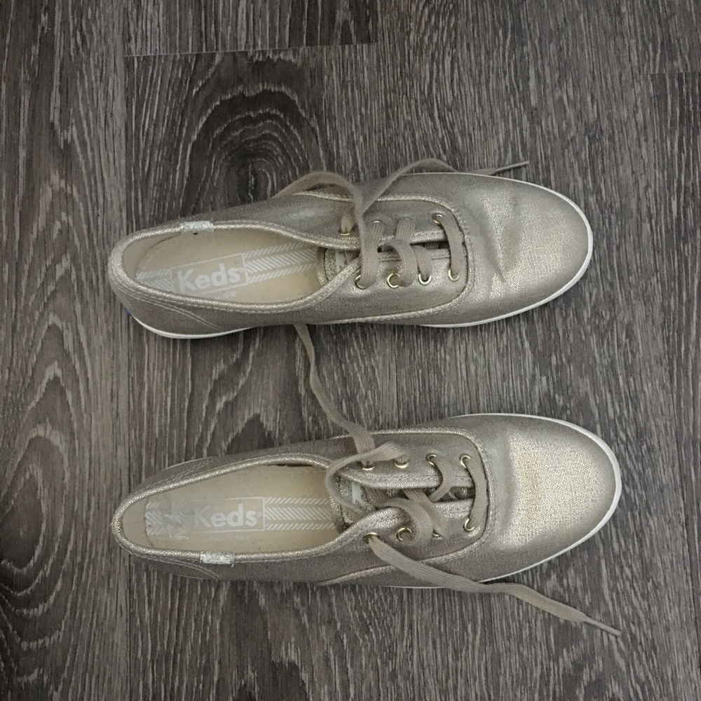 Keds gold sneakers
