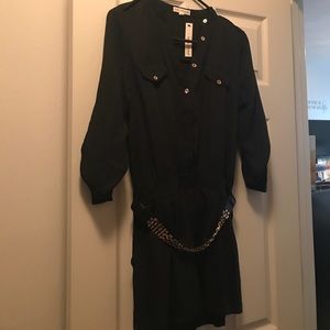 Miss Avenue Black Romper