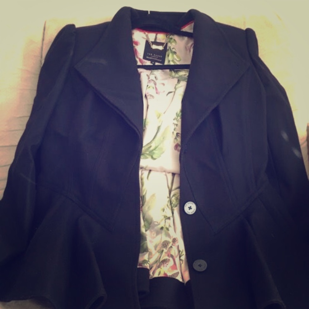 Wool Peplum jacket