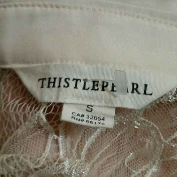 Thistle Pearl blouse sz s - Picture 3 of 3