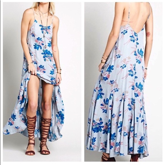 Free People Floral Maxi Dress - Picture 3 of 4