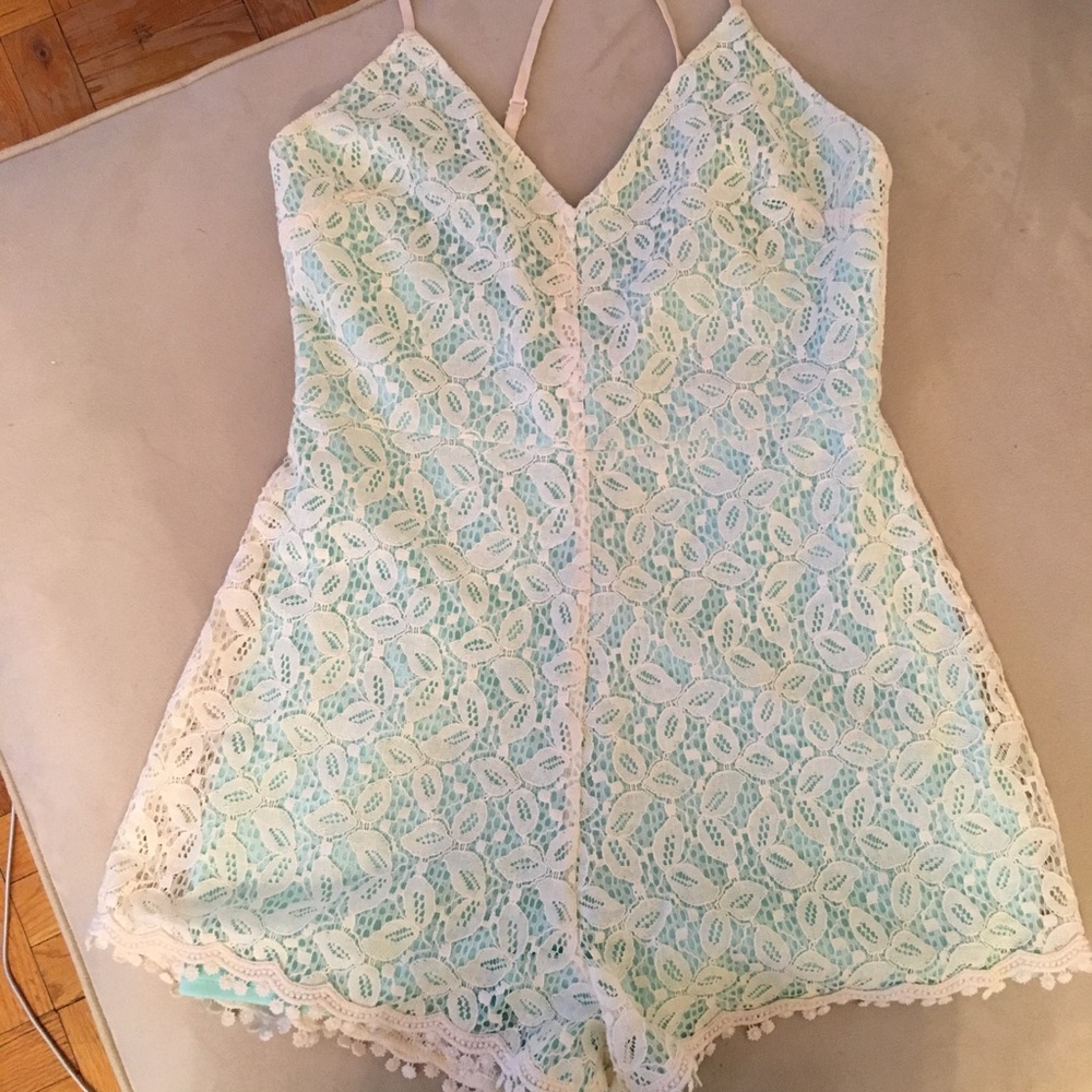 Gab & Kate Lace Romper