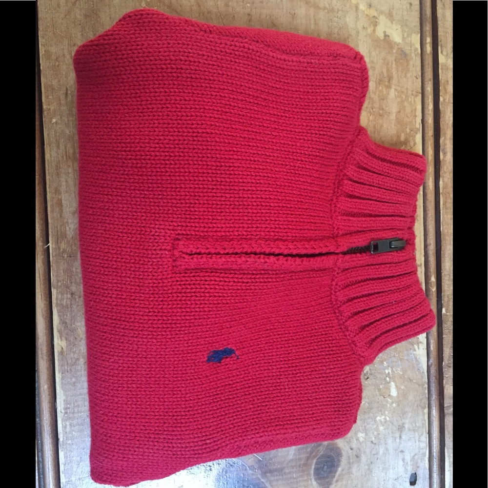 Red Ralph Lauren sweater 18months - Picture 6 of 8