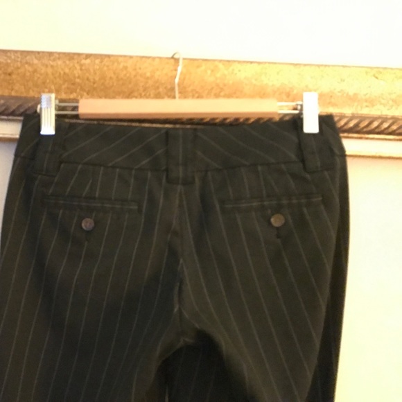 Size 4 - Esprit dark grey pinstriped pants.Stylish - Picture 3 of 4