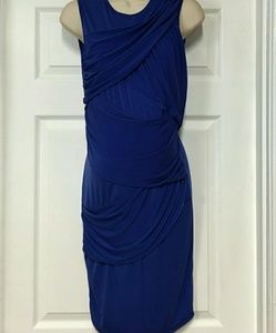 Topshop royal blue maternity dress